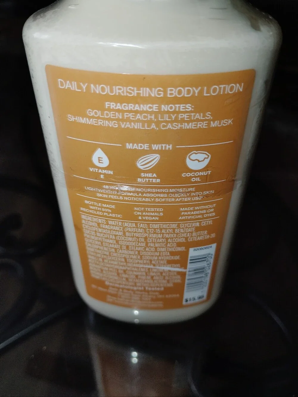 Bath & Body Works Cashmere Glow Body Lotion - Purple & Cream. Sealed